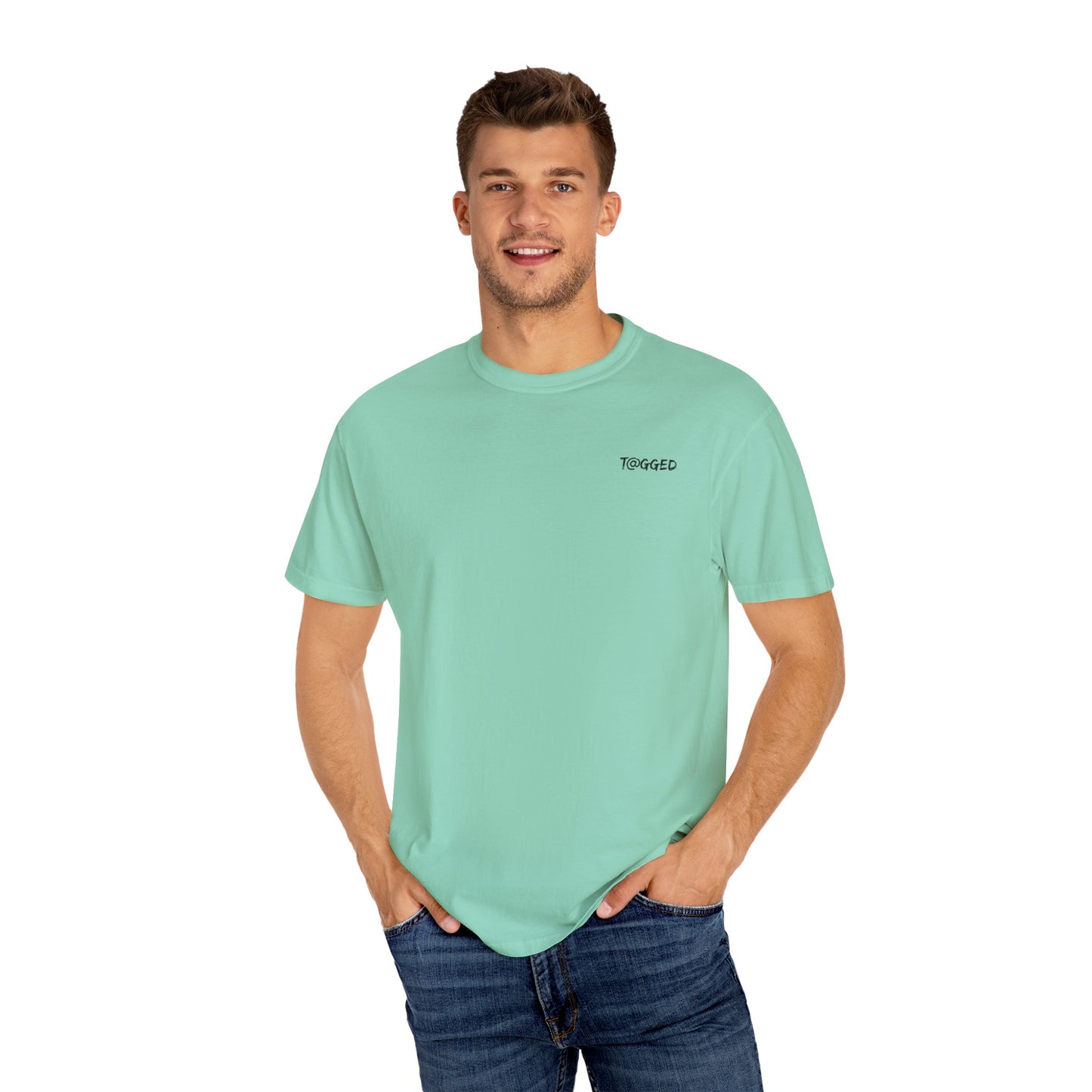 Tagged "Comfort Colors" Cotton Fishing Shirt