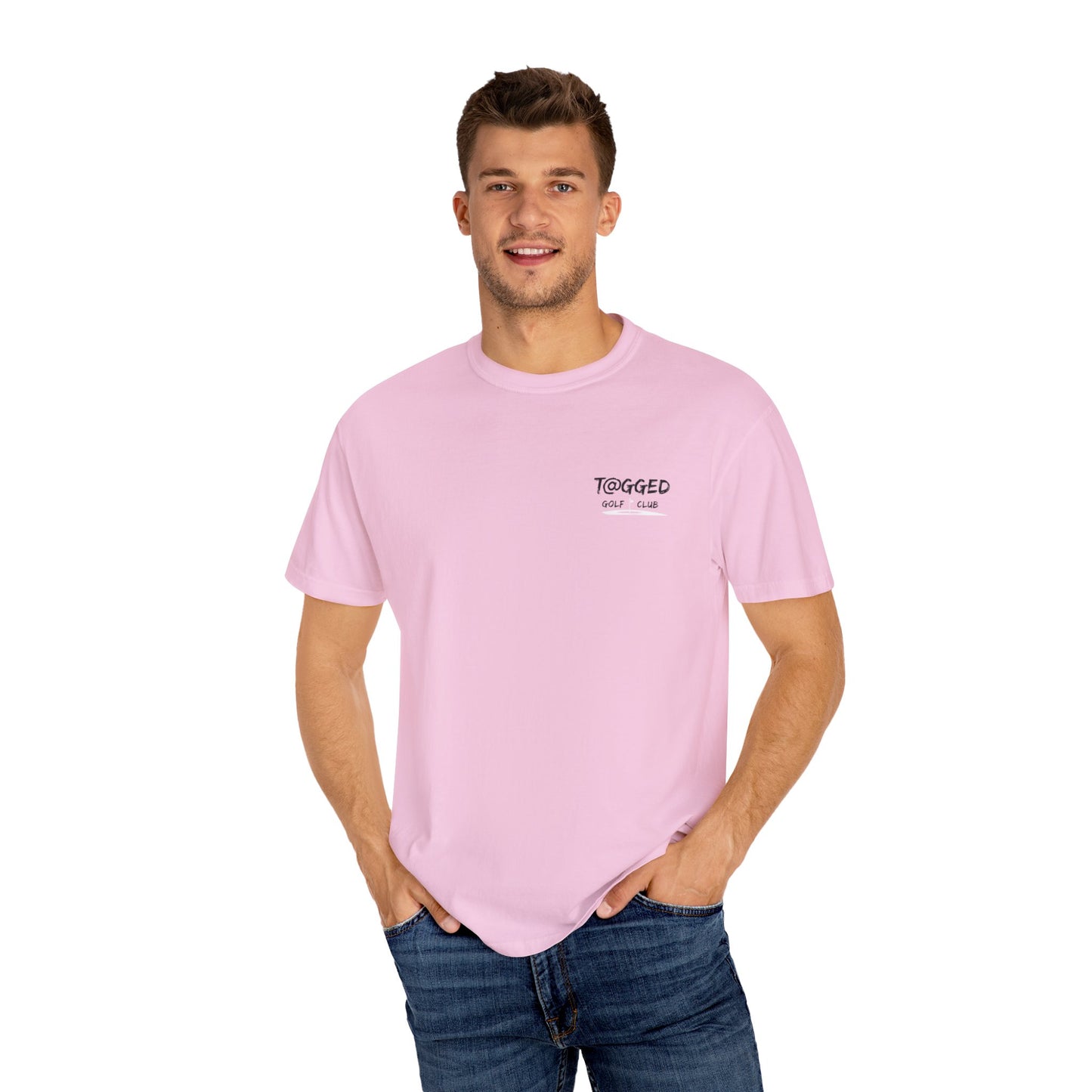 Tagged "Comfort Colors" Cotton Golfing Shirt